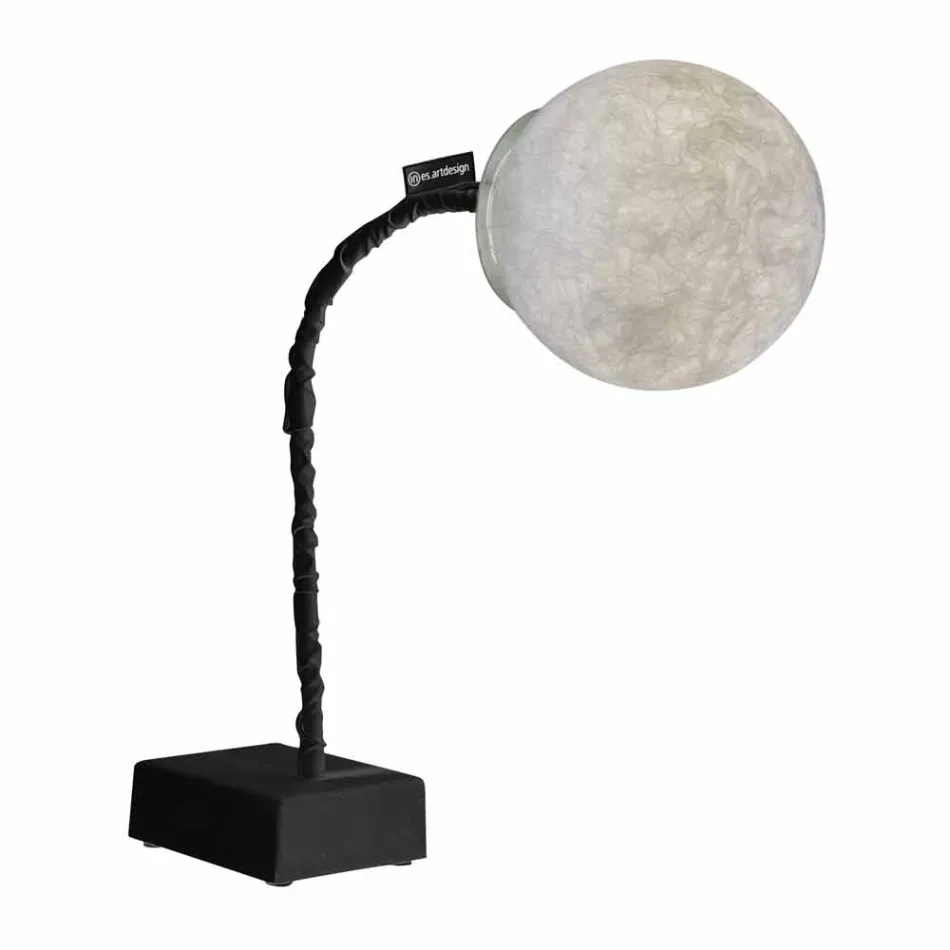 Bordlampe moderne fleksibel stang In-es.artdesign MicroT Luna Viadurini