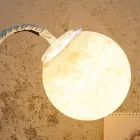Bordlampe moderne fleksibel stang In-es.artdesign MicroT Luna Viadurini