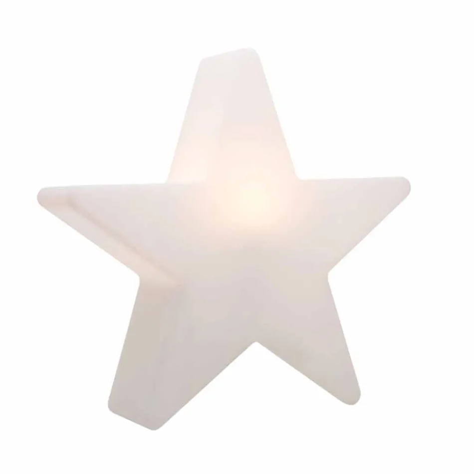 Polyethylen Solar eller LED Star Design bordlampe - Ringostar Viadurini