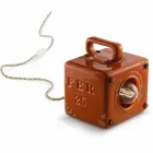 Industriel stil bordlampe i keramik og jern Valerie Viadurini