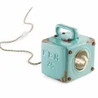 Industriel stil bordlampe i keramik og jern Valerie Viadurini