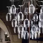 gulv lampe 30 briller upside Sauvignon Viadurini