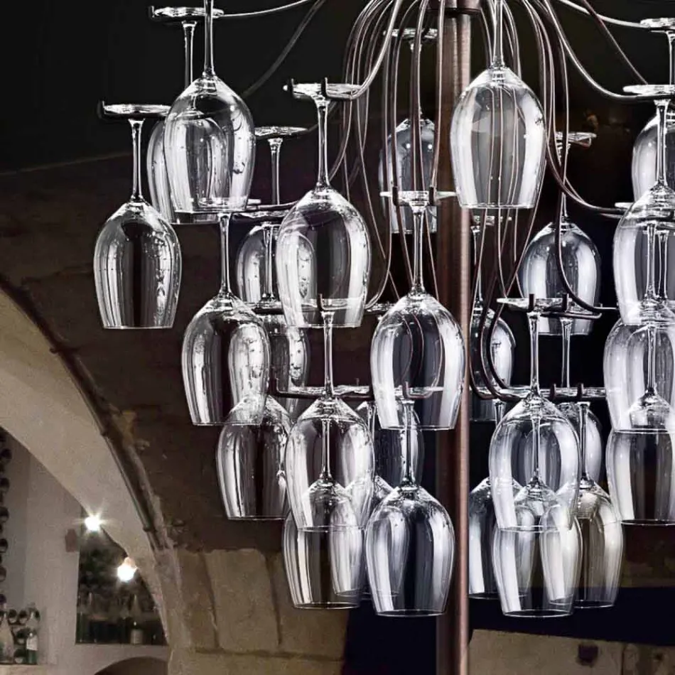 gulv lampe 30 briller upside Sauvignon Viadurini