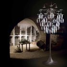 gulv lampe 30 briller upside Sauvignon Viadurini