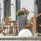 Semisphere Floor Lamp Attack to Choice 2 Størrelser Modern Design - Semistar Viadurini