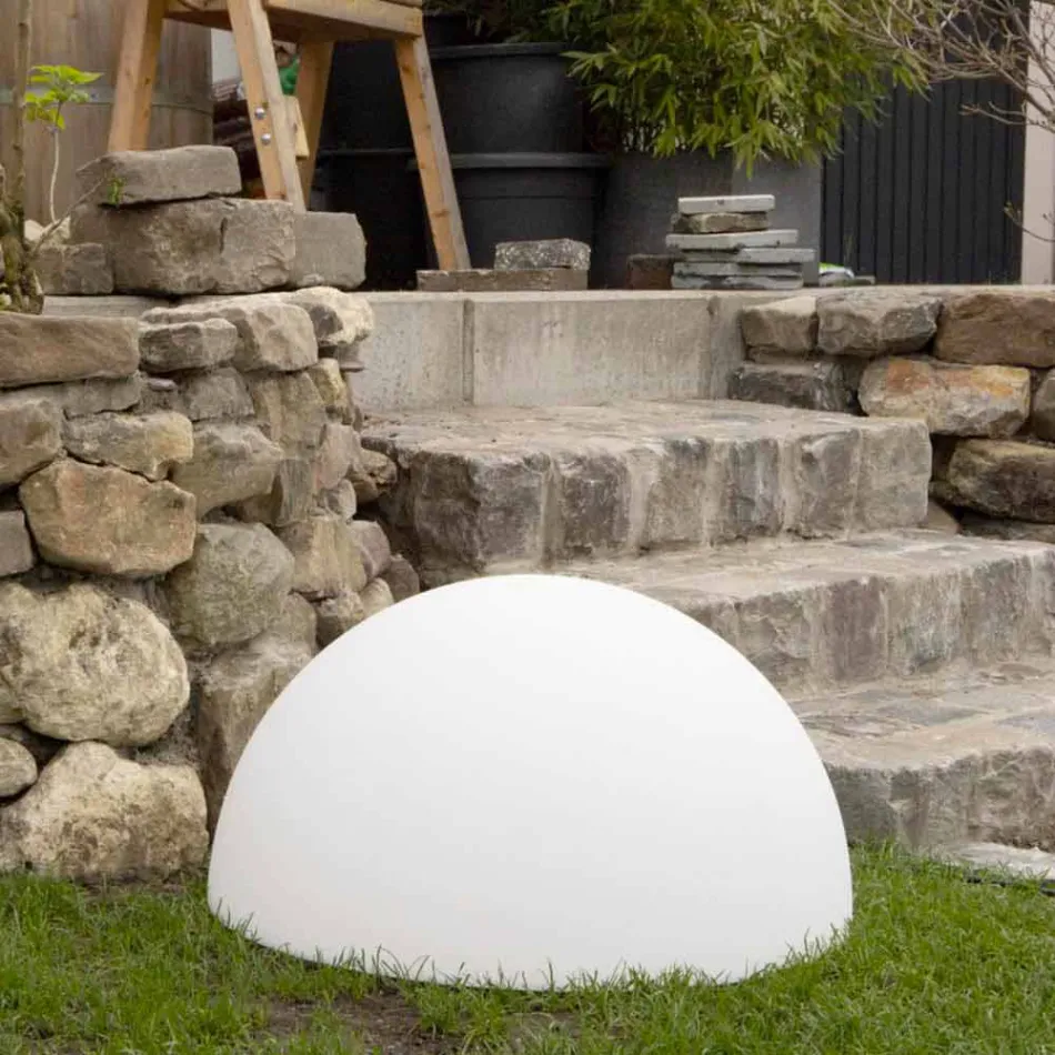 Semisphere Floor Lamp Attack to Choice 2 Størrelser Modern Design - Semistar Viadurini