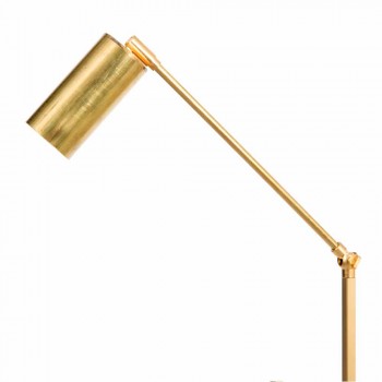 Artisan gulvlampe i natur messing med LED Made in Italy - Agio