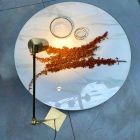 Artisan gulvlampe i natur messing med LED Made in Italy - Agio Viadurini