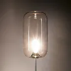 Håndblæst gulvlampe i venetiansk glas - bambus Viadurini