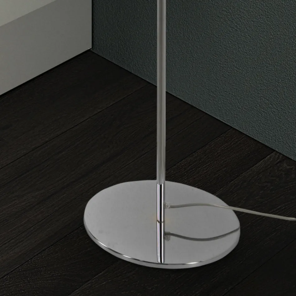 Håndblæst gulvlampe i venetiansk glas - bambus Viadurini