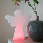 Hvid gulvlampe E27, LED eller Solar Angel Modern Design - Angelostar Viadurini