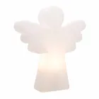 Hvid gulvlampe E27, LED eller Solar Angel Modern Design - Angelostar Viadurini