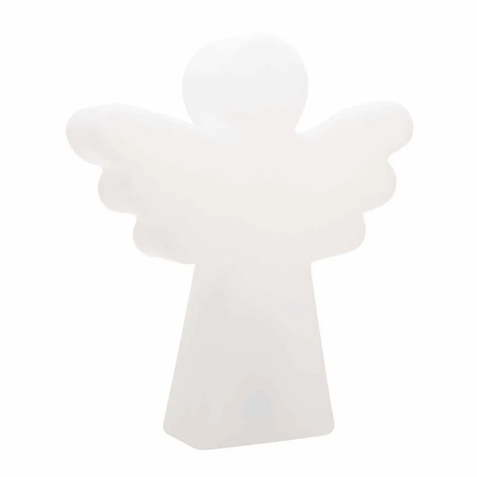 Hvid gulvlampe E27, LED eller Solar Angel Modern Design - Angelostar Viadurini