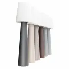 Farvet gulvlampe Led, Solar eller E27 Design udendørs og indendørs - Fungostar Viadurini