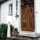 Farvet gulvlampe Led, Solar eller E27 Design udendørs og indendørs - Fungostar Viadurini