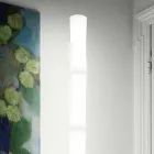 Gulvlampe med lampeskærm i hvid polyethylen Fremstillet i Italien - Asturien Viadurini