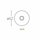 Gulvlampe med lampeskærm i hvid polyethylen Fremstillet i Italien - Asturien Viadurini