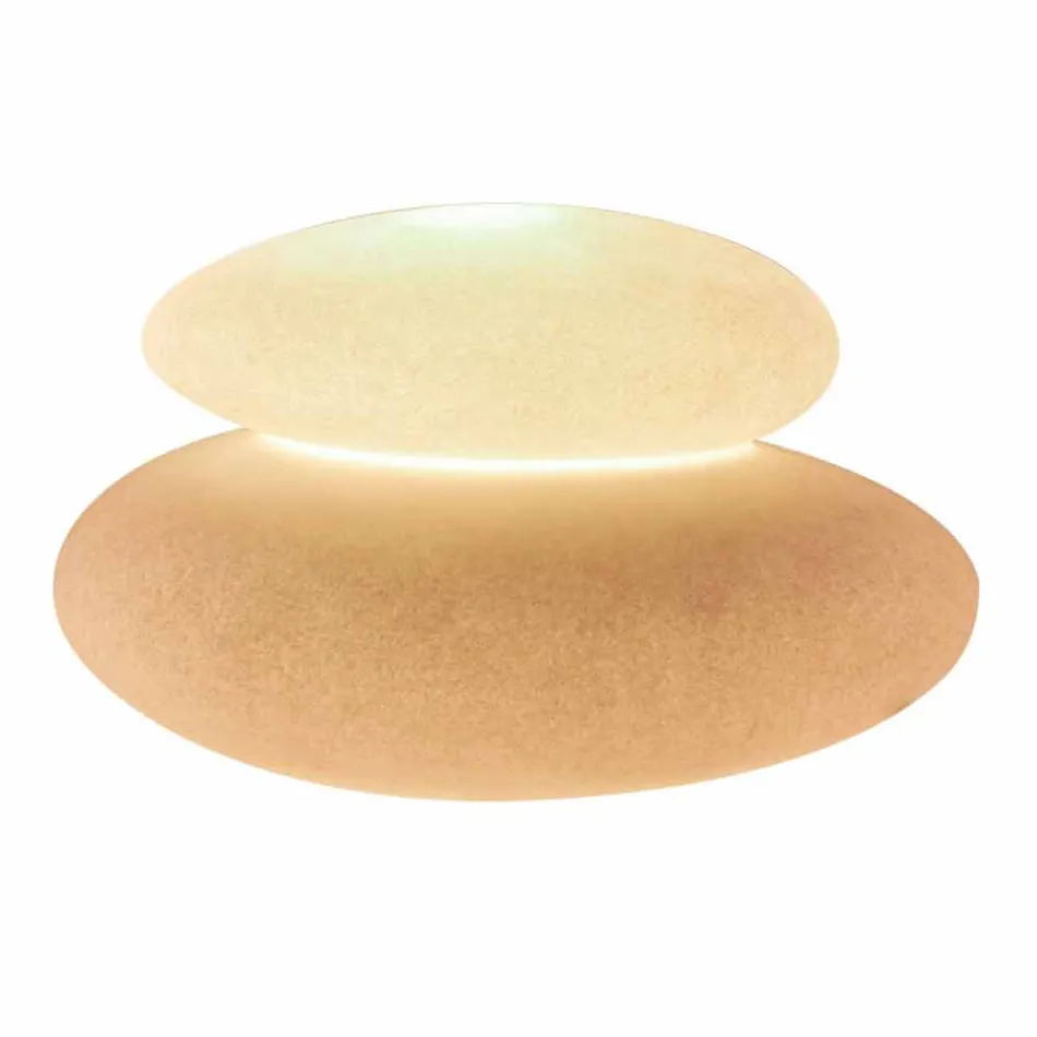 Gulvlampe til indendørs eller udendørs moderne naturligt design - Sassostar Viadurini