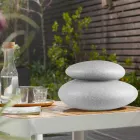 Gulvlampe til indendørs eller udendørs moderne naturligt design - Sassostar Viadurini