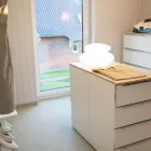 Gulvlampe til indendørs eller udendørs moderne naturligt design - Sassostar Viadurini