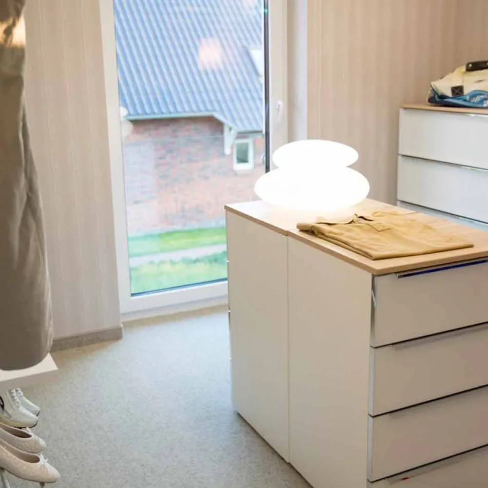 Gulvlampe til indendørs eller udendørs moderne naturligt design - Sassostar Viadurini