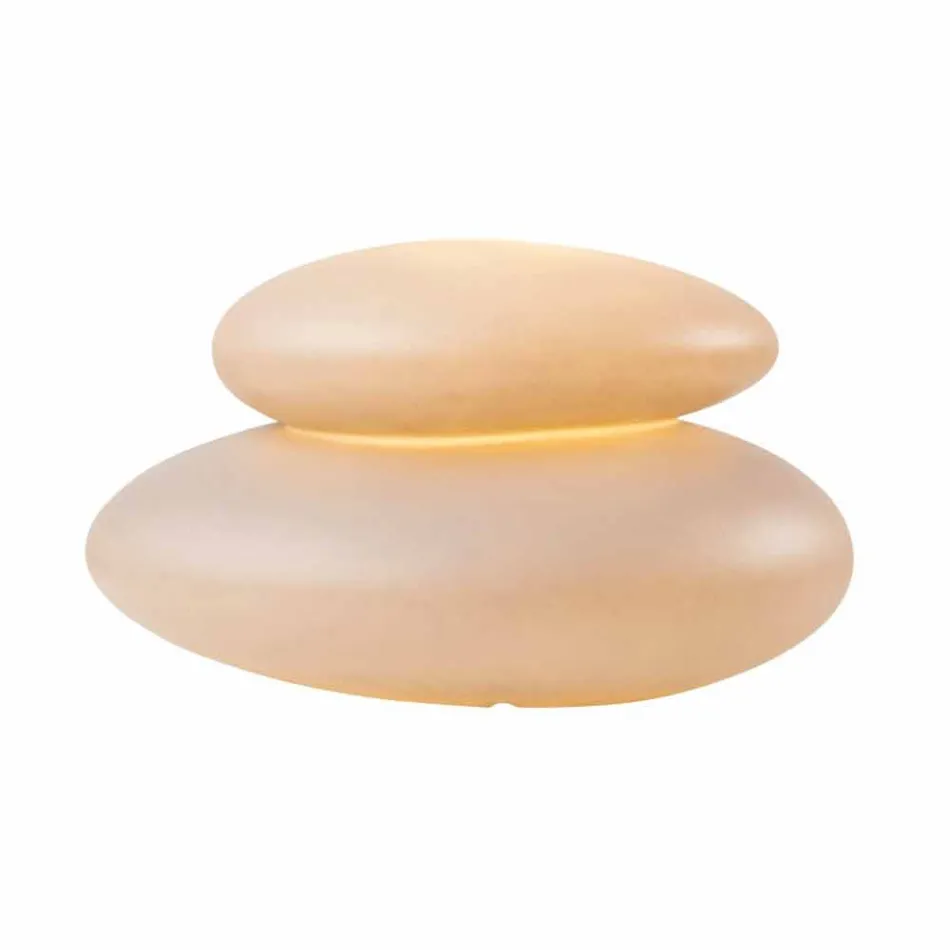 Gulvlampe til indendørs eller udendørs moderne naturligt design - Sassostar Viadurini