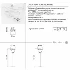 Indendørs plastblomstedesign gulvlampe - Baby Love fra Myyour Viadurini