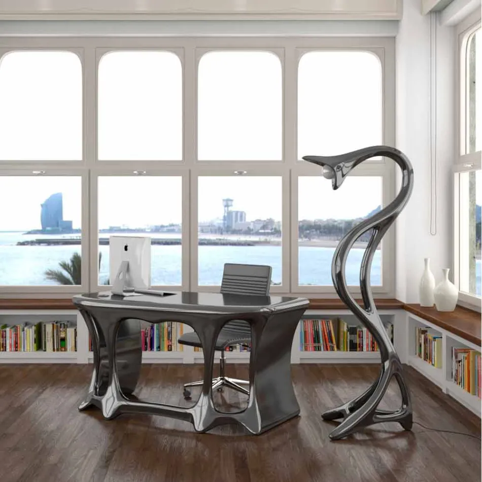 Moderne design gulvlampe Drago lavet i Italien Viadurini