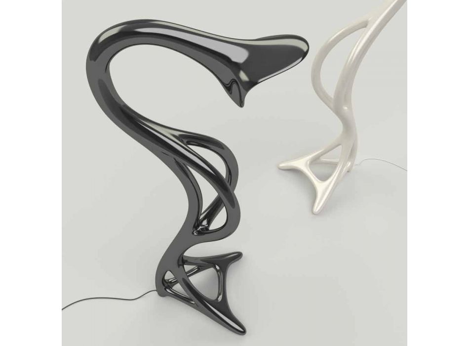 Moderne design gulvlampe Drago lavet i Italien Viadurini