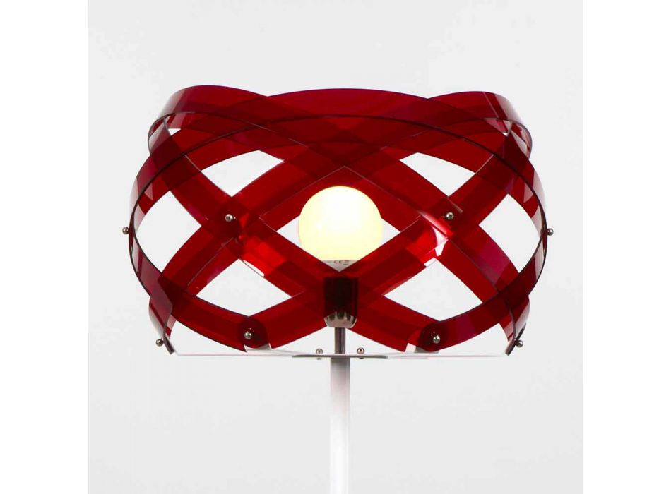 Standerlampe moderne design i Vanna methacrylat, H 187 cm Viadurini
