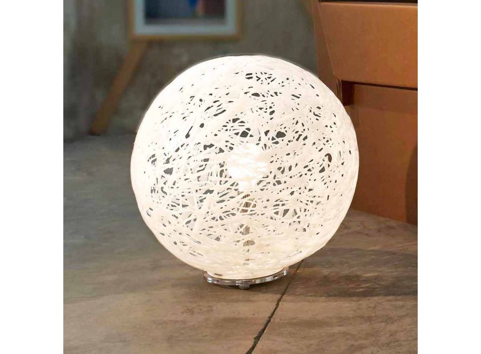 Gulvlampe moderne design Mady 48xH 52cm i diameter, fremstillet i Italien Viadurini