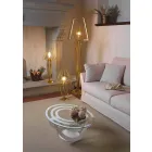 Modern design jerngulvslampe fremstillet i Italien - Giunone Viadurini