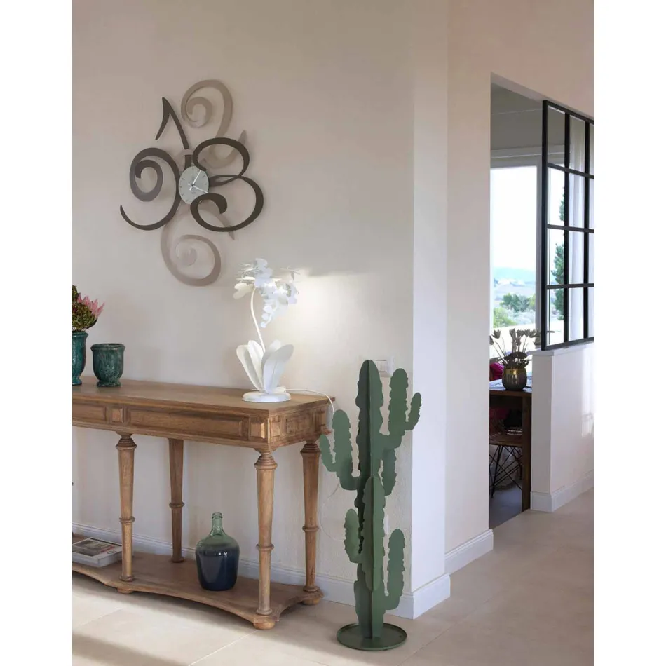 Moderne design jerngulvslampe fremstillet i Italien - Amorpha Viadurini