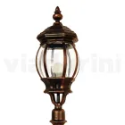 Vintage stil udendørs gulvlampe i aluminium Fremstillet i Italien - Leona Viadurini