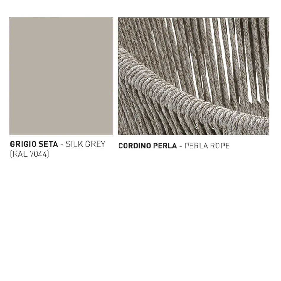 Gulvlampe i aluminium og fiber Made in Italy - Tibidabo af Varaschin Viadurini