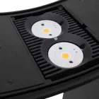 Gulvlampe i lakeret metal med integreret LED Made in Italy - Indra Viadurini