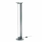 Gulvlampe i lakeret metal med integreret LED Made in Italy - Indra Viadurini