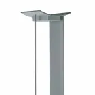 Gulvlampe i lakeret metal med integreret LED Made in Italy - Indra Viadurini