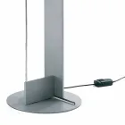 Gulvlampe i lakeret metal med integreret LED Made in Italy - Indra Viadurini