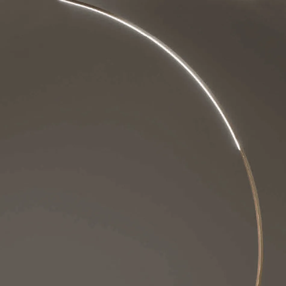 Gulvlampe i malet metal med dæmpbart LED lys - Eucalyptus Viadurini