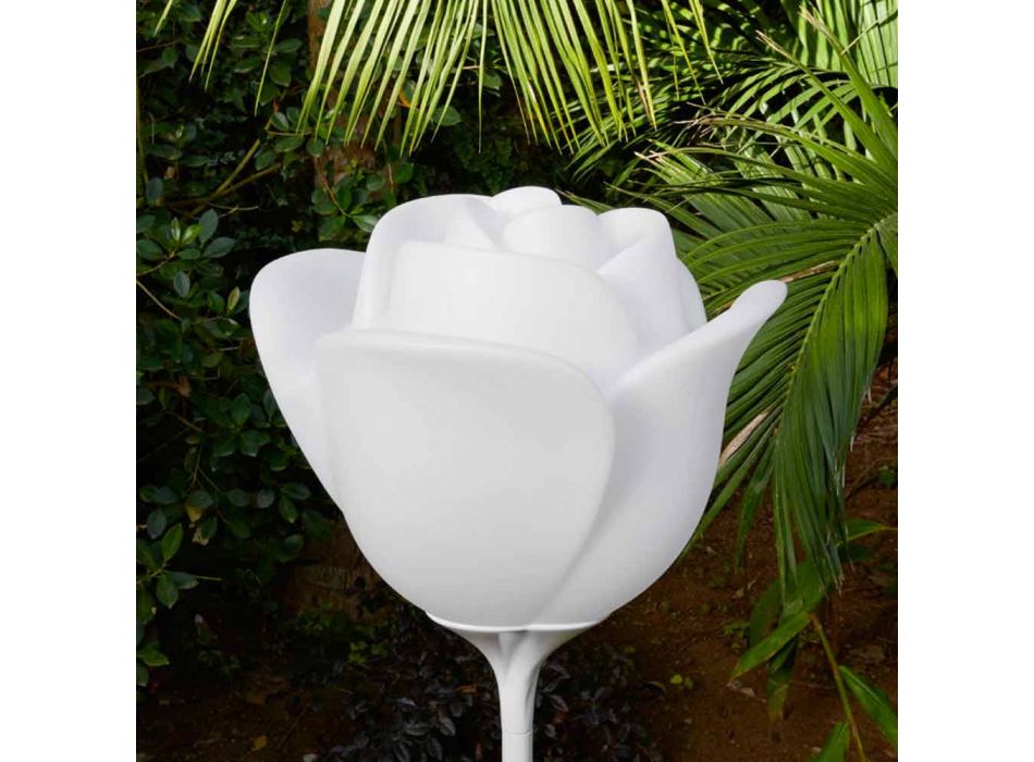 Flower Design plastik gulvlampe til udendørs - Baby Love af Myyour Viadurini