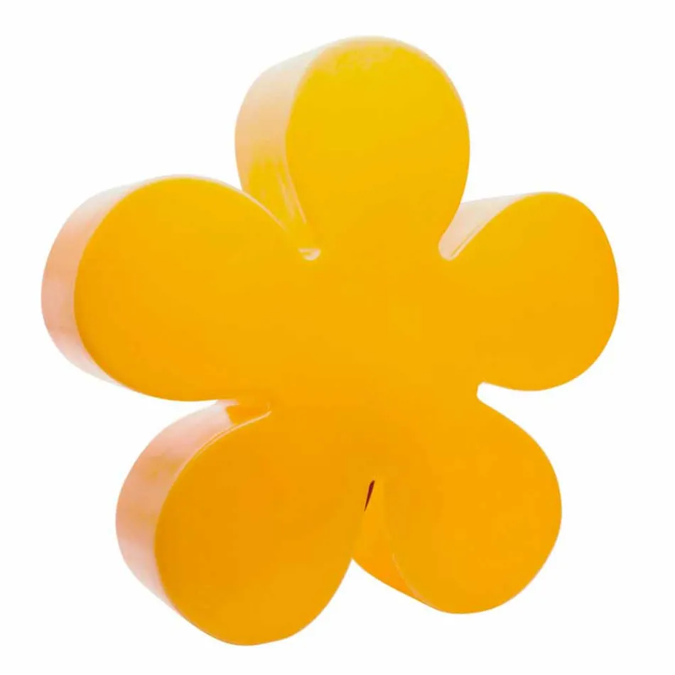 Gulv- eller bordlampe Moderne design med farvet blomst - Fiorestar Viadurini