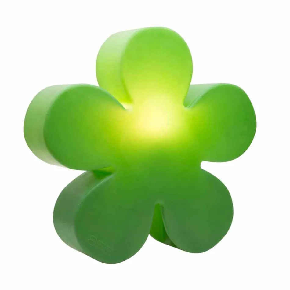 Gulv- eller bordlampe Moderne design med farvet blomst - Fiorestar Viadurini