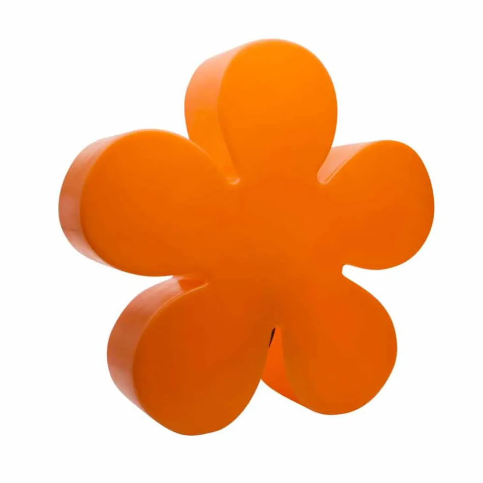 Gulv- eller bordlampe Moderne design med farvet blomst - Fiorestar Viadurini