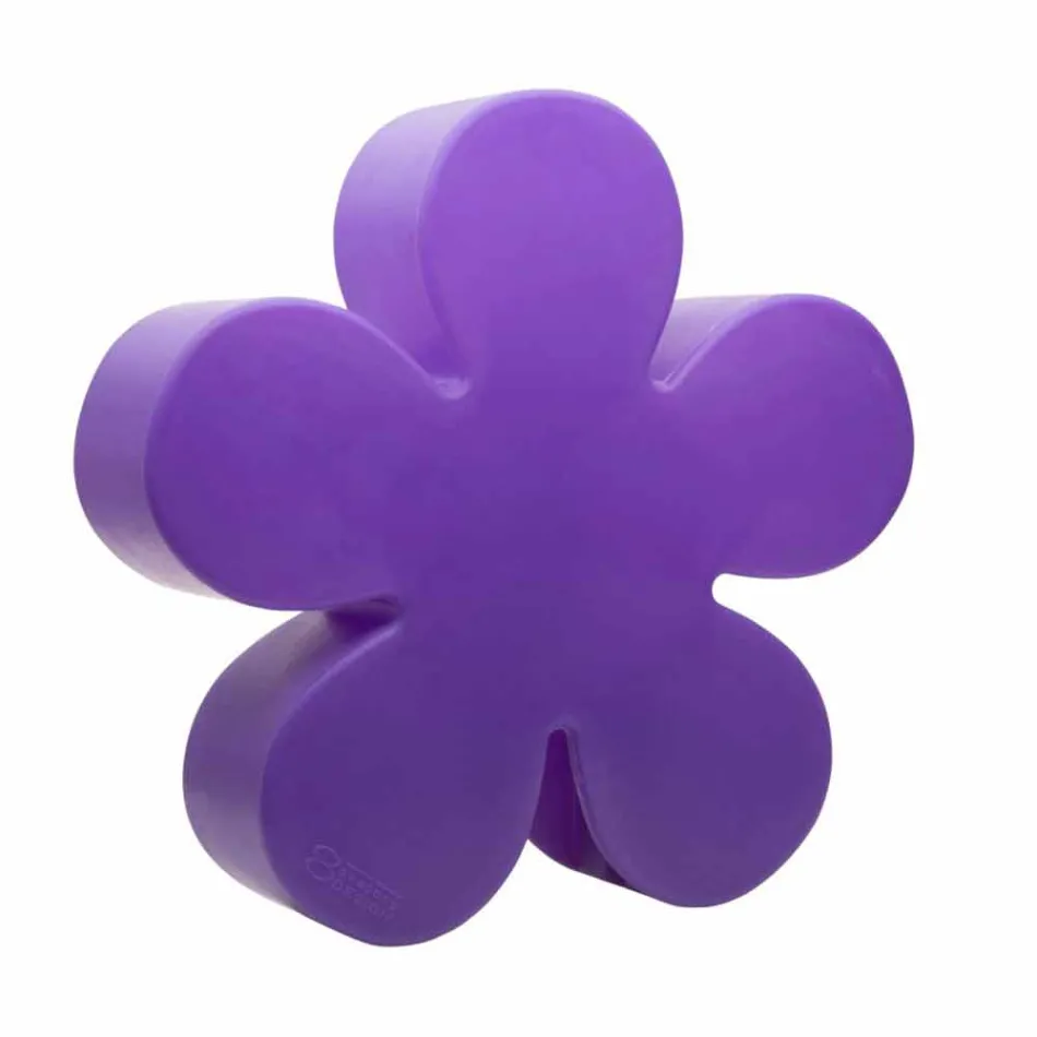 Gulv- eller bordlampe Moderne design med farvet blomst - Fiorestar Viadurini