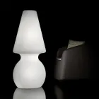 Alvarez udendørs gulvlampe med LED-lys i polyethylen, fremstillet i Italien Viadurini