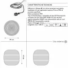 Gulvlampe til udendørs design i 3 størrelser, 2 stykker - Pandora S fra Myyour Viadurini
