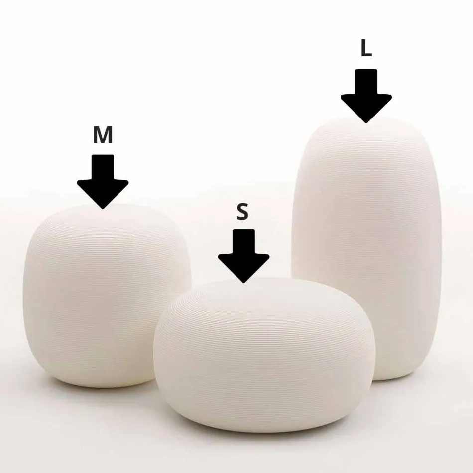 Gulvlampe til udendørs design i 3 størrelser, 2 stykker - Pandora S fra Myyour Viadurini