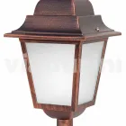 Aluminium udendørs gulvlampe lavet i Italien, Aquilina Viadurini