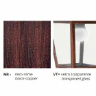 Aluminium udendørs gulvlampe lavet i Italien, Aquilina Viadurini